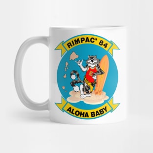 F-14 Tomcat - Aloha Baby - Rimpac'84 - Clean Style Mug